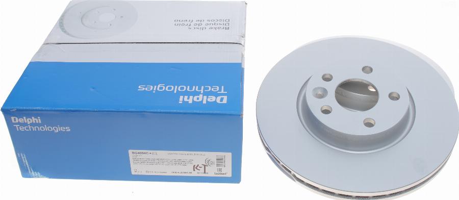 Delphi BG4094C - Brake Disc www.autospares.lv