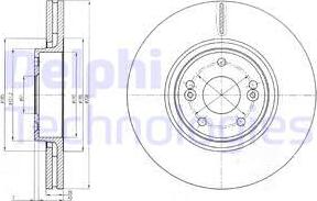 Delphi BG4167 - Bremžu diski autospares.lv