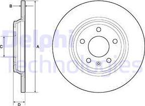 Delphi BG4800C - Тормозной диск www.autospares.lv