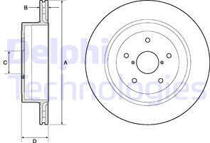 Delphi BG4775C - Bremžu diski autospares.lv