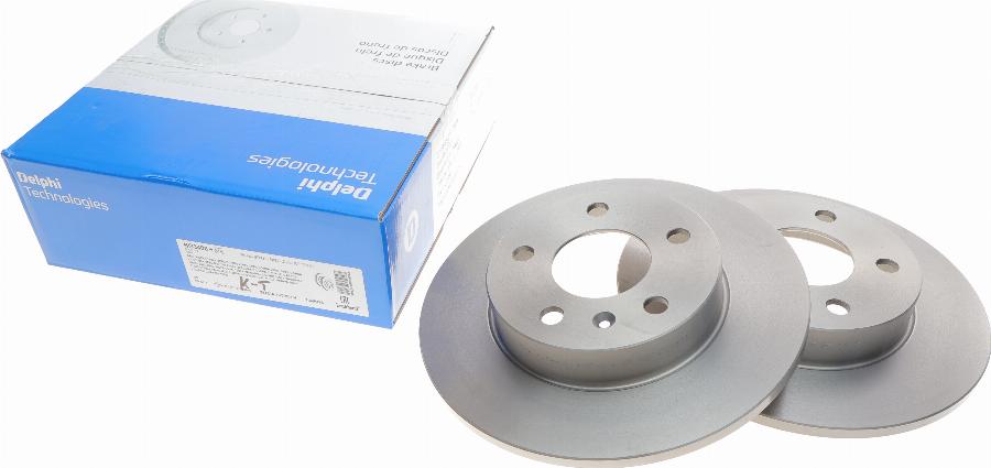 Delphi BG3406 - Brake Disc www.autospares.lv