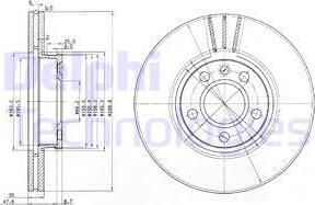 Delphi BG3696 - Bremžu diski autospares.lv