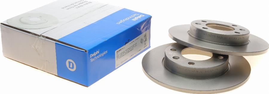 Delphi BG3653 - Brake Disc www.autospares.lv