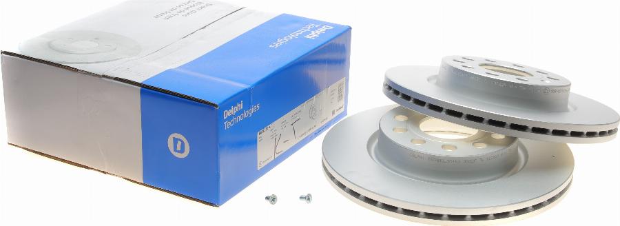 Delphi BG3832C - Brake Disc www.autospares.lv