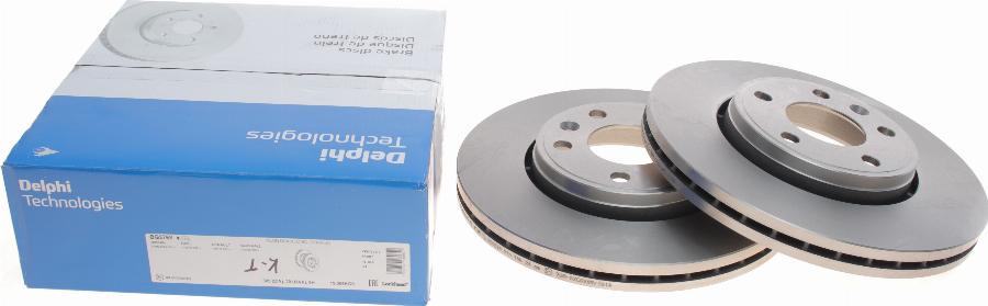 Delphi BG3768 - Brake Disc www.autospares.lv