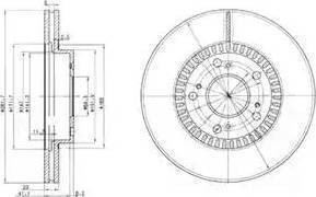 RIDER RD.3325.DF4486 - Bremžu diski www.autospares.lv