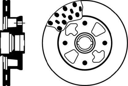 DJ Parts BD1104 - Bremžu diski www.autospares.lv