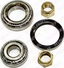 Delphi BK938 - Wheel hub, bearing Kit www.autospares.lv