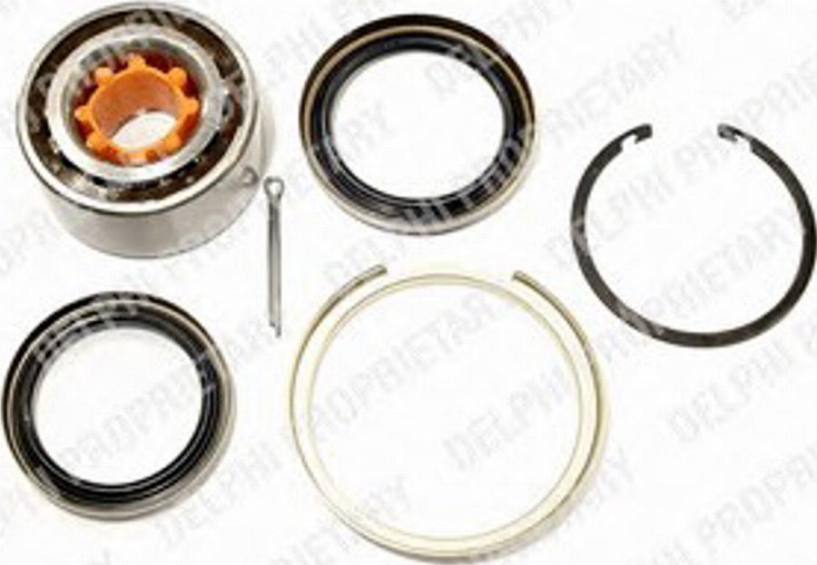 Delphi BK595 - Wheel hub, bearing Kit www.autospares.lv