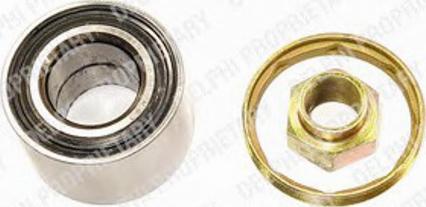 Delphi BK549 - Wheel hub, bearing Kit www.autospares.lv