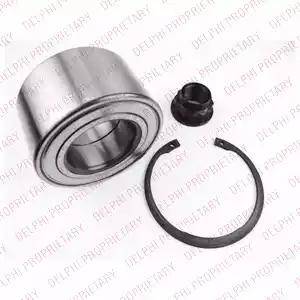 Delphi BK1498 - Wheel hub, bearing Kit www.autospares.lv