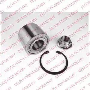 Delphi BK1455 - Подшипник ступицы колеса, комплект www.autospares.lv