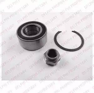 Delphi BK1482 - Wheel hub, bearing Kit www.autospares.lv