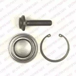 Delphi BK1435 - Подшипник ступицы колеса, комплект www.autospares.lv