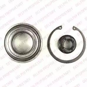 Delphi BK1424 - Wheel hub, bearing Kit www.autospares.lv