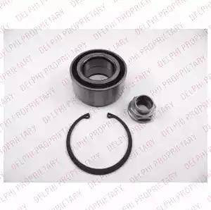 Delphi BK1472 - Wheel hub, bearing Kit www.autospares.lv