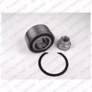 Delphi BK1543 - Wheel hub, bearing Kit www.autospares.lv