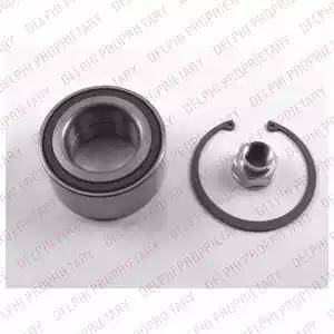 Delphi BK1552 - Подшипник ступицы колеса, комплект www.autospares.lv