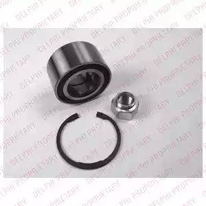 Delphi BK1604 - Wheel hub, bearing Kit www.autospares.lv