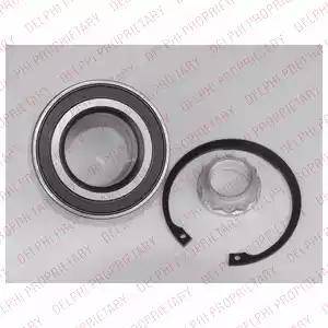 Delphi BK1605 - Wheel hub, bearing Kit www.autospares.lv