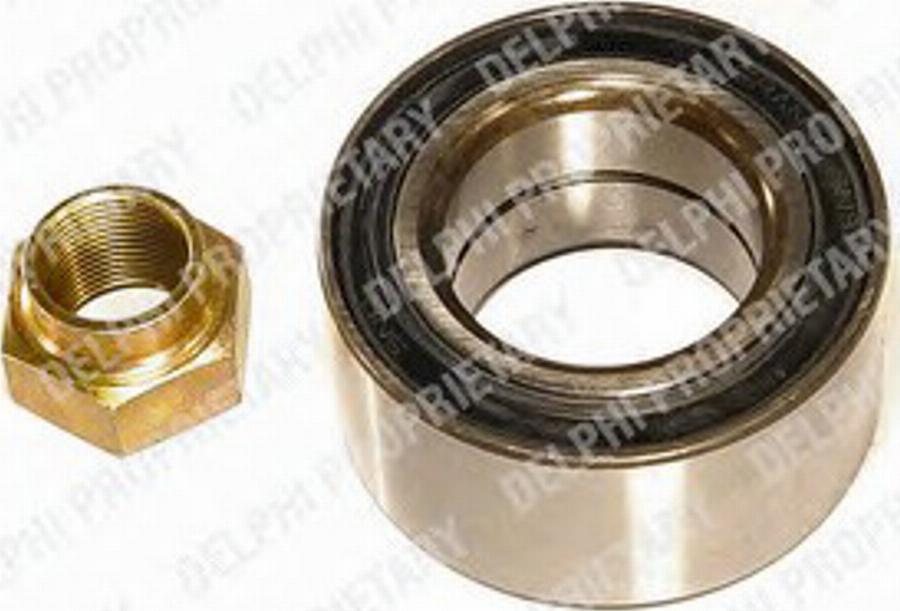 Delphi BK1058 - Подшипник ступицы колеса, комплект www.autospares.lv