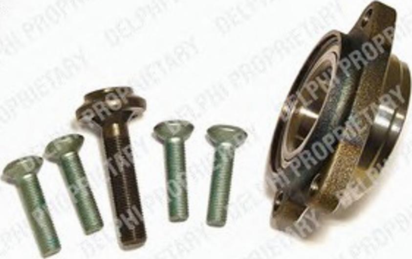 Delphi BK1340 - Подшипник ступицы колеса, комплект www.autospares.lv