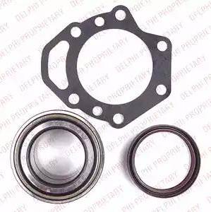 Delphi BK1373 - Wheel hub, bearing Kit www.autospares.lv