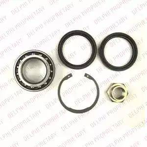 Delphi BK1372 - Wheel hub, bearing Kit www.autospares.lv