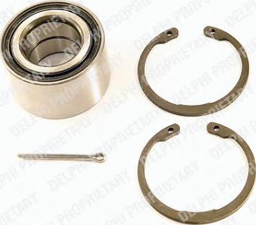 Delphi BK1242 - Wheel hub, bearing Kit www.autospares.lv