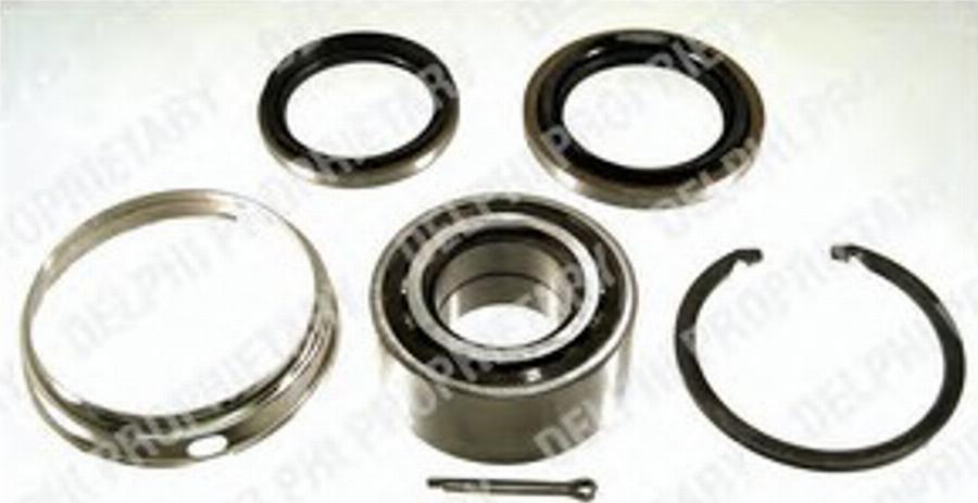 Delphi BK1236 - Wheel hub, bearing Kit www.autospares.lv