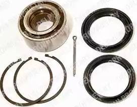 Delphi BK713 - Wheel hub, bearing Kit www.autospares.lv