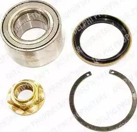 Delphi BK735 - Wheel hub, bearing Kit www.autospares.lv