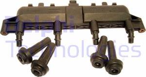 Delphi CE20010-12B1 - Aizdedzes spole www.autospares.lv