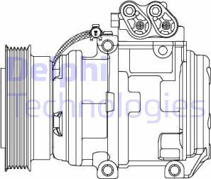 Delphi CS20488 - Kompresors, Gaisa kond. sistēma www.autospares.lv