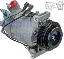 Delphi CS20482 - Compressor, air conditioning www.autospares.lv