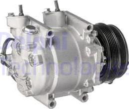 Delphi CS20510 - Compressor, air conditioning www.autospares.lv