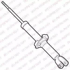 Delphi D22510126 - Amortizators autospares.lv