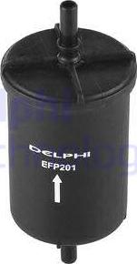 Delphi EFP201 - Топливный фильтр www.autospares.lv