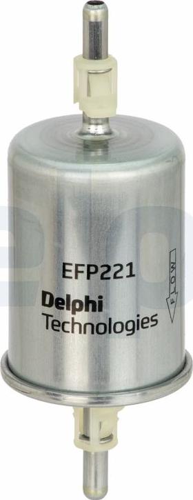 Delphi EFP221 - Топливный фильтр www.autospares.lv