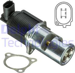 Delphi EG10405-15B1 - Izpl. gāzu recirkulācijas vārsts www.autospares.lv