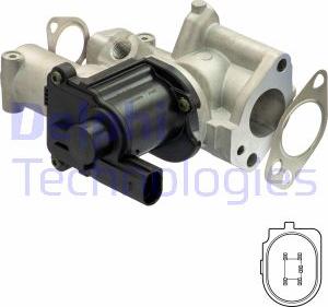 Delphi EG10509-12B1 - EGR Valve www.autospares.lv