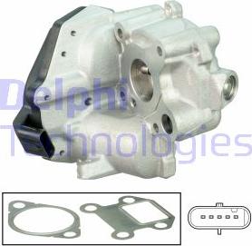 Delphi EG10538-12B1 - Izpl. gāzu recirkulācijas vārsts www.autospares.lv