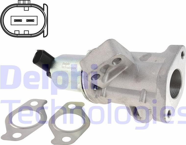 Delphi EG10618-12B1 - Izpl. gāzu recirkulācijas vārsts www.autospares.lv