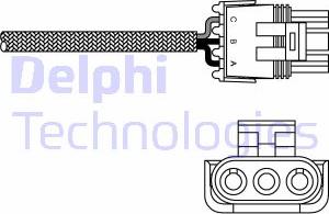 Delphi ES10968-12B1 - Лямбда-зонд, датчик кислорода www.autospares.lv