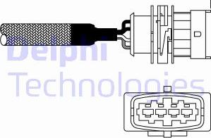 Delphi ES10982-12B1 - Lambda zonde www.autospares.lv