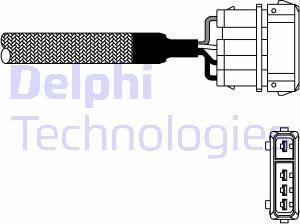 Delphi ES10976-12B1 - Лямбда-зонд, датчик кислорода www.autospares.lv