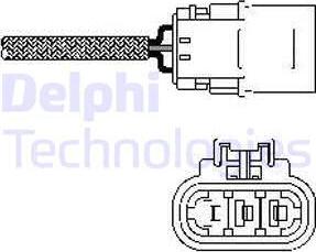 Delphi ES10456 - Lambda zonde autospares.lv