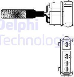 Delphi ES10333 - Lambda Sensor www.autospares.lv