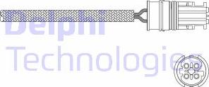 Delphi ES11051-12B1 - Лямбда-зонд, датчик кислорода www.autospares.lv