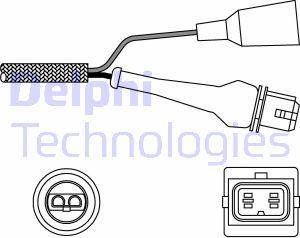 Delphi ES11000-12B1 - Lambda zonde autospares.lv